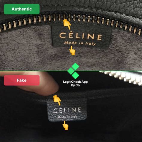 celine transparent bag fake|how to authenticate a celine bag.